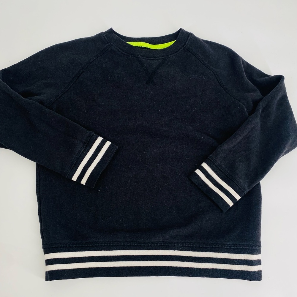 Pre-Owned Athletic Works Black Crewneck Sweater, Size M (8) – Fleece